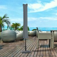 Outsunny Sun Umbrella Parasol Cover Waterproof Weatherproof Outdoor Courtyard - 2
