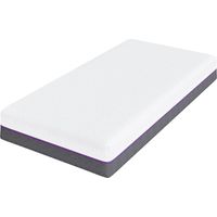 Memory Foam Mattress Medium 80 x 160 cm White and Grey vidaXL - 4