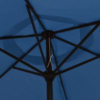 Garden Parasol Blue 200x224 cm Aluminium vidaXL - 5