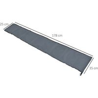Outsunny Sun Umbrella Parasol Cover Waterproof Weatherproof Outdoor Courtyard - 5