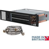 THERMIX KPH 1500 CLASSIC HYDRONIC KITCHEN PLINTH HEATER (1545 WATTS/5270 BTU)-Brushed Stainless Steel
