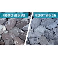 Decorative Gravel 30/50mm Blue Slate 20KG Bag Garden Landscaping Stones
