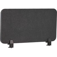 Desk Screen 80 x 40 cm Dark Grey WALLY