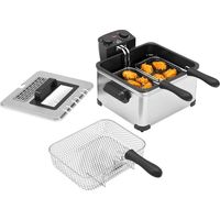 HOMCOM 5L Deep Fryer with Removable Oil Basket and Viewing Window, 2000W